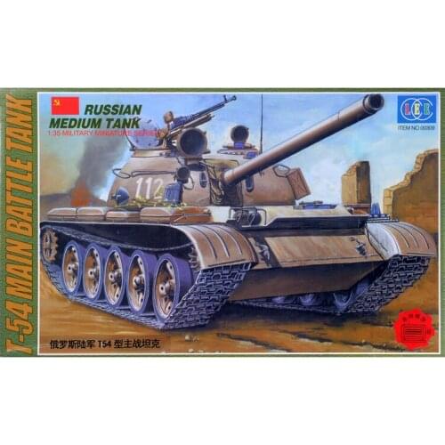 1:35 Russian T54/T55 China Type 59 Main Battle Tank Assembled Model Decoration Military Tank Toy