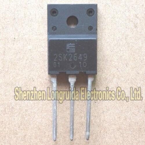10PCS 2SK2649 K2649 TO-3PF MOSFET TRANSISTOR 9A 800V
