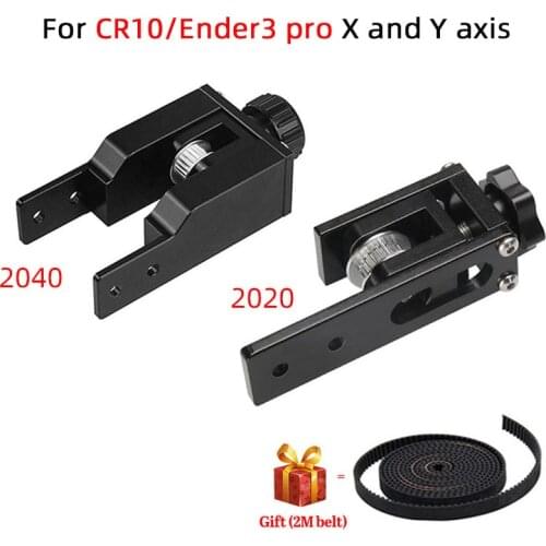 2020 Profile X-axis Synchronous Belt Stretch Tensioner For 3D Printer Creality CR-10/20 CR-10S Pro Ender-3/5 Anet E10/ E12 Parts