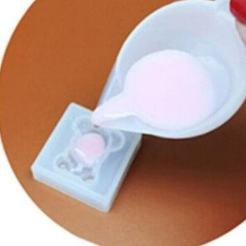 8Pcs Silicone Measuring Mixing Cup Resin Glue Tools Set Epoxy DIY Craft Tool Kit