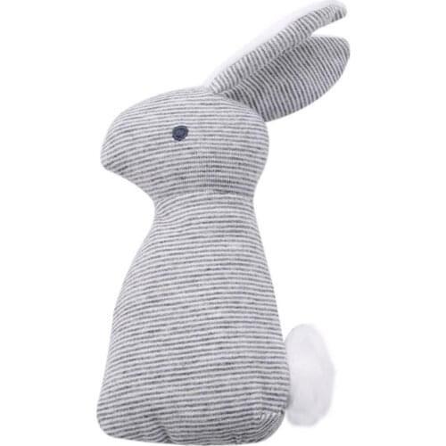 Baby BB Stick Rattle Animal Toy Cute Rabbit Infant Hand Bell Plush Kid Toy With BB Sound Gift Toddler Plush Toys For 0-18M Baby