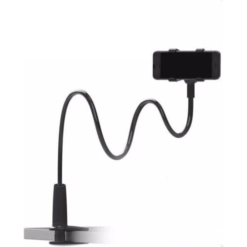 Double Chuck Spiral Base Desktop Mobile Phone Holder Mobile Phone Lazy Holder Strong Suction Stable Flexible Holder