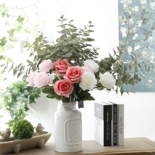 10set/Lot Artificial Flowers For Home Autumn Decoration Fake Dried Flowers Stamens High Quality In Batch Artificial Plant ZJH022