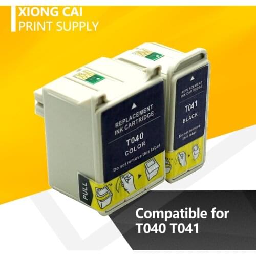 Compatible for Epson T040 T041 With Chip Ink Cartridges Cartridge For Stylus C62 CX3200 C-62 C-X3200 C 62 CX 3200 T-040 041