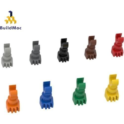 BuildMOC Compatible Assembles Particles 6266 Miniature Skeleton Legs Building Blocks Parts DIY LOGO