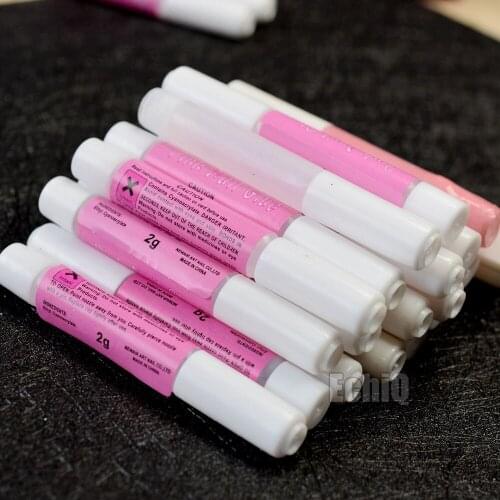 2g Nail Glue 50pcs Mini Nail art False Nail Tips Professional Acrylic Beauty Glue for Nail Art Rhinestones Accessories Decorate
