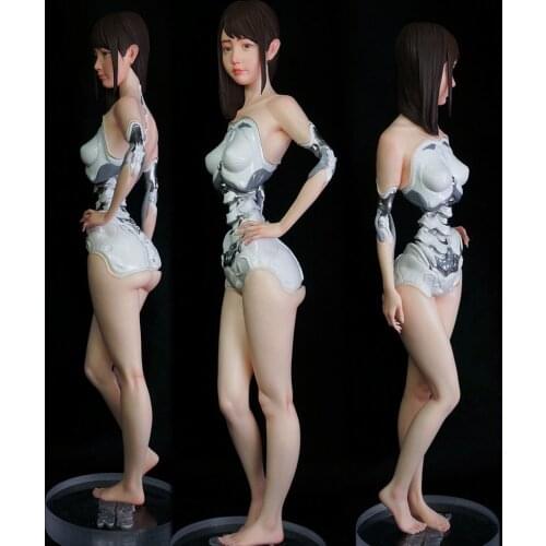 Figures Model Kits WF2019 1/6 GK Resin Female Unpainted 1:6 Static 14 Years Old Robots Not Edible Unassambled SYANKWOK Unisex