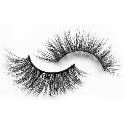 Natural Long Dramatic Vegan Fake False EyeLashes 3D Real Mink Lashes Bulk Cases Fake Mink Eyelash Extension Lashes
