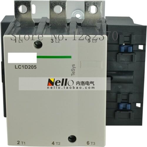 [ZOB] Authentic original contactor LC1D205 LC1D205F7C/Q7C/C7C/M7C/B7C/E7C AC24V/36V/48V/110V/220V/380V AC contactor