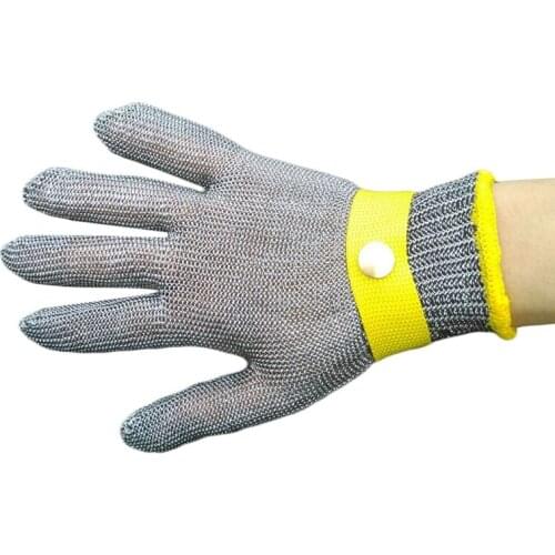 Cut Resistant Gloves Medium Steel Wire Gloves Outdoor Gloves Working Industrial For Protect Your Hands