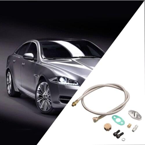 Complete Turbo Oil Line Inlet Drain Return Kit For T3 T4 GT35T 70T 66