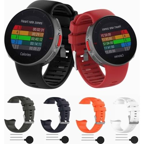 Replacement Bracelet Silicone Smart Watch Band For Polar vantage V Band Accessories For Polar vantage V Strap Watchband Straps