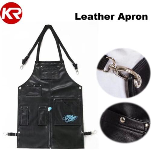 High Quality Leather Apron Tattoo Artist Barista Manicure Gardener Baker