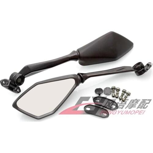 Rearview Mirror Motorcycle Metal and Plastic Shells Refitting Accessories Universal for Honda Kawasaki Ninja 650 ER6F 17-20