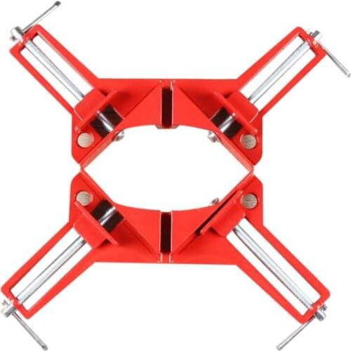 1PC Brand New Multifunctional 90 Degree Right Angle Clip Frame Angle Clip 4 Inch 100 MM Angle Frame Woodworking Hand Tool