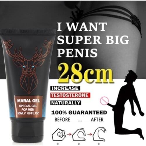 1PC Enlarge Penis Enlargement Cream Erection Enhance Male Size Increase Longer Gel Sex Pump Extender Enlarger Toys For Men