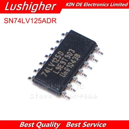 10PCS SN74LV125ADR 74LV125D 74LV125A SOP14