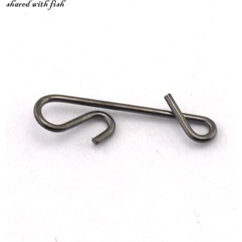 50Pcs/Pack Braid Knotless Connectors Fishing Line Wire Connector Fishing Barrel Swivel Accessory Pesca Tackle Tool Lure Kit