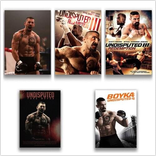 Boyka Undisputed White Coated Paper Prints High Definition Clear Image Home Decoration Livingroom Bedroom Bar
