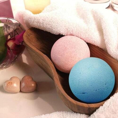 Small Size Home Hotel Bathroom Bath Ball Bomb Aromatherapy Type Body Cleaner Handmade Bath Salt Bombs Gift