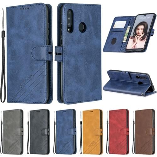 Huawei P30 Lite Case Leather Flip Case For Funda Huawei P30 Lite Phone Case Huawei P 30 Pro p30lite P20 P40 Lite E P40 Pro Cover