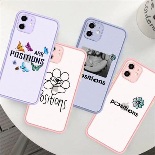 For IPhone 12 Phone Case for IPhone 12 Mini 11 Pro Max X XR XS 7 8 Plus 6S SE2 Positions Soft Silicone Clear Cover