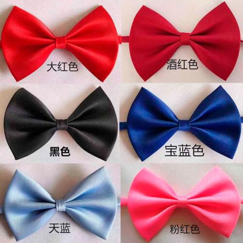 Children Bowtie Classic Solid Color Butterfly Kid Suit Tuxedo Dicky Pet Bow Tie Wedding Party Necktie