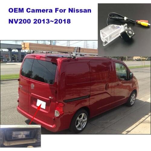 Yessun Rear view Camera For Nissan NV200 2013~2018 frame with rear view camera/reverse camera/license plate camera