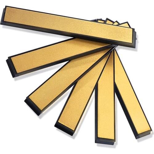 Knife Sharpening Stone,5pcs Emery Knife Sharpener Stone Titanium Plated Whetstone Edge Grinding Tool 80-2000 Grit