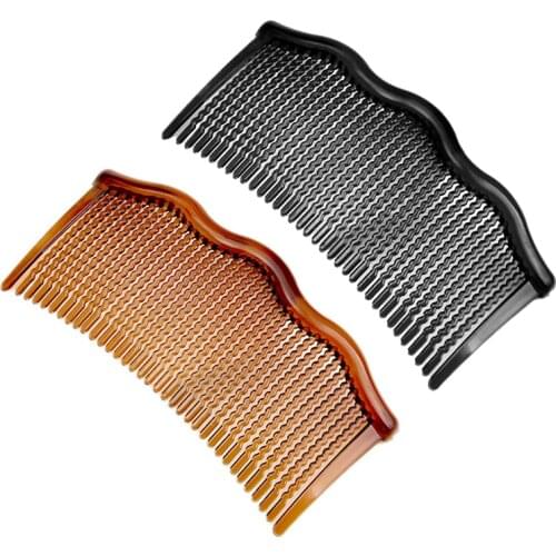 6pc 33 Wavy Teeth Hair Comb Women Hair Accessories Tiaras Girls Bangs Clips Top Hair Fixed Childrens Banana Barrettes Hairpin