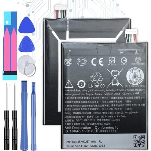 B2PST100 Replacement Battery For HTC Desire 628 630 650 530 D530U Bateria 2200mAh +Tracking Number