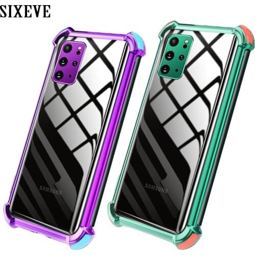 Super Shockproof Case For Samsung Galaxy S20 Ultra Plus A20 A21S A30 A50 A51 A70 A71 4G Luxury Silicone Soft Phone Cover Shell