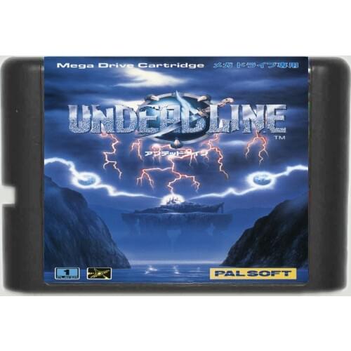 Undead Line 16 bit MD Game Card For Sega Mega Drive For Genesis