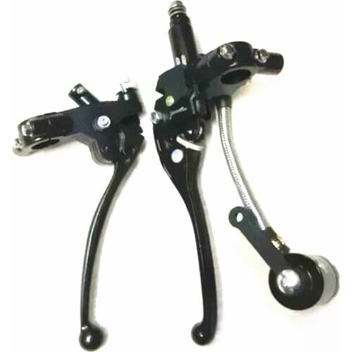 Universal Motorcycle 7/8" 22mm Handlebar Brake Clutch Master Cylinder Levers Chopper Bobber For drz400 k1200r msx125
