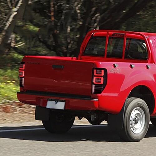 Tail Lights For Ford Ranger 2012-UP LED Tail Lamp High Quality Rear Brake Lamps LED Tail Addtional Turn Signal Light Accessories