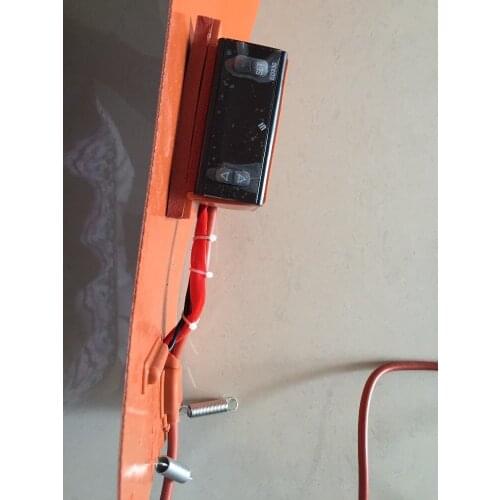 20cmX108cm 3000W 220V +Digital display temperature controller electric heater industrial Silicone rubber oil heating belt