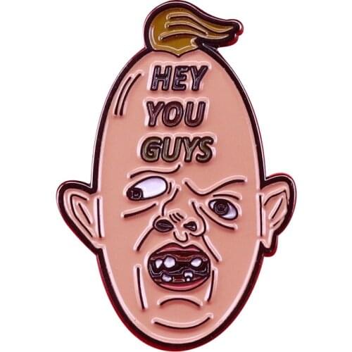 Goonies sloth hey you guys enamel pin American adventure comedy film inspired brooch