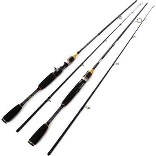 Catch.u Spinning Fishing Rod1.8M 7-25g Test Casting Fishing Rods 99% Carbon Fiber Reservoir Pond Stream Lure Fishing Poles