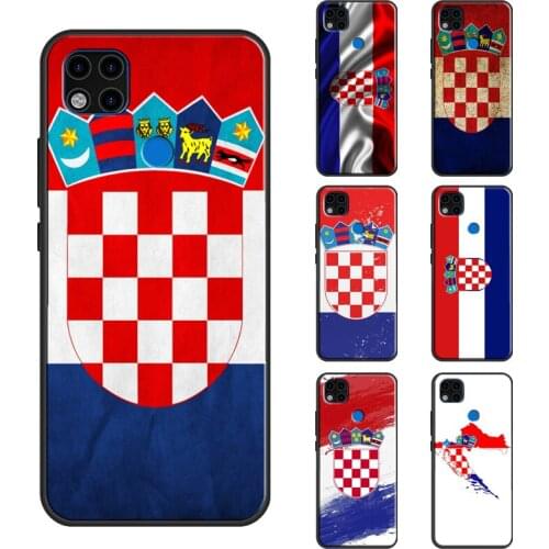 Croatia Flag Case For Xiaomi Redmi Note 8 9 Pro 8T 9S Note 10 Pro Funda For Redmi 9 9C 9A K40 9T Cover