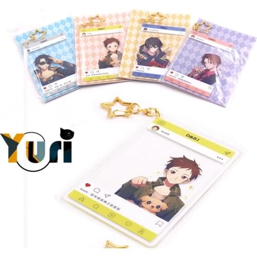 Keyring Time Raiders Kylin ZhangWu xie acrylic keychain strap photo card pendant fashion christmas new year gift H