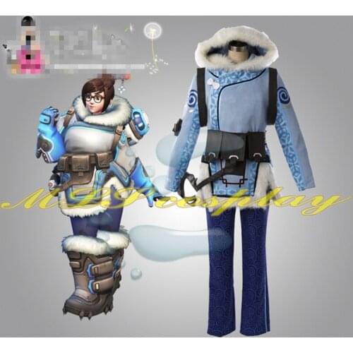 Hot Game Xiaomei Mei-Ling Zhou Cosplay Costume Woman Suits Winter Custom Made Clothing