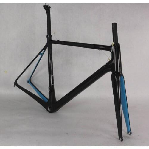 Custom paint frame new T1000 Full Carbon Fiber Frame, fluorescein color bike frame . OEM many brand road cycling frame