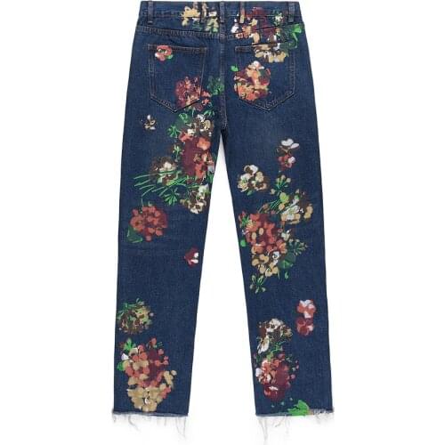 Рваные джинсы для мужчин SLASKUST China At AliExpress