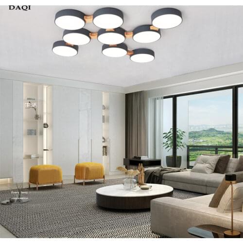 Modern white living room bedroom hotel LED lamp bedroom restaurant ceiling lamp villa bar lighting wholesale