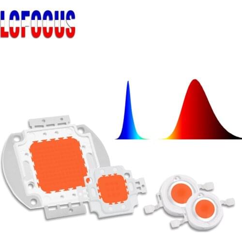 1W 3W 5W 10W 20W 30W 50W 100W grow light cob led chip full spectrum diy for indoor hydroponics plant vegetable growing seeding