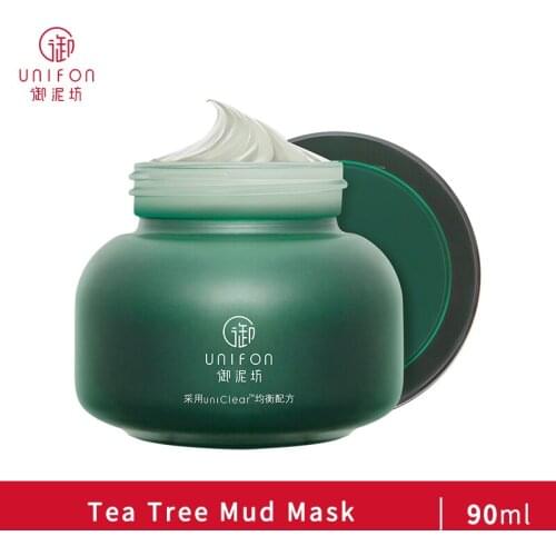 Unifon skin care Purifying Tea Extract Mud Clay Mask Acne Treatment Oil Control Cleansing Natural 90g