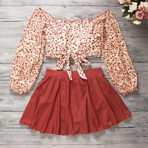 2021 Women High Waist Two Pieces Bikini Set Sweet Bathing Suit Padded Swimsuit Summer Sexy Biquinis Swimsuit Ladies Swim Suits