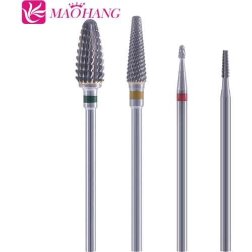 1 pcs Tungsten Carbide Milling Cutter Nail Drill Bit Nail Art Tool For Electric Manicure Drill Machine Accessory Remove gel