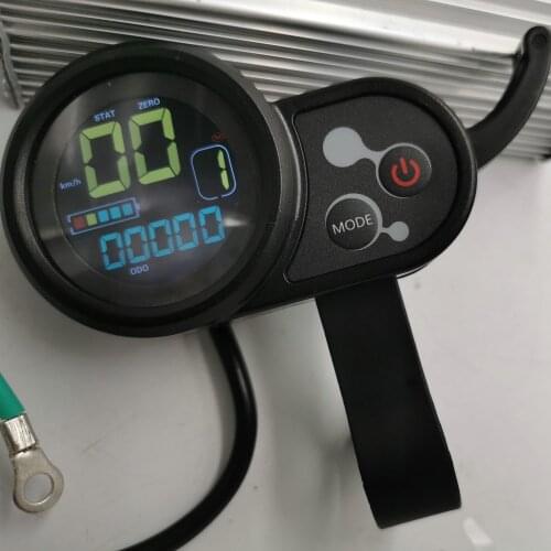 1*LCD Display +1*Controller 48v52V60V35A 9MOSFET for Electric Scooter Single Motor Driven MTB Mobility Tricycle Diy Parts