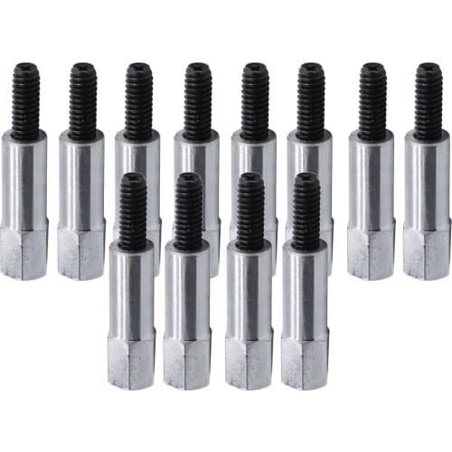 12Pcs Hexagon Valve Cover Bolt Kit Replacement suitable fits for Chevy 283 302 305 307 327 350